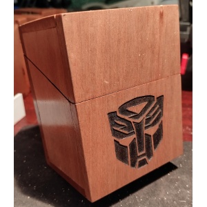 Fliptop Deck Box – Secure, Customizable Storage for Cards in Multiple Sizes